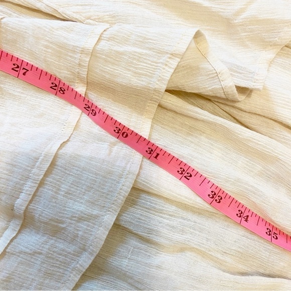 Free People | India Gauze Embroidered Marina High/Low Dress Size XS - Picture 14 of 15